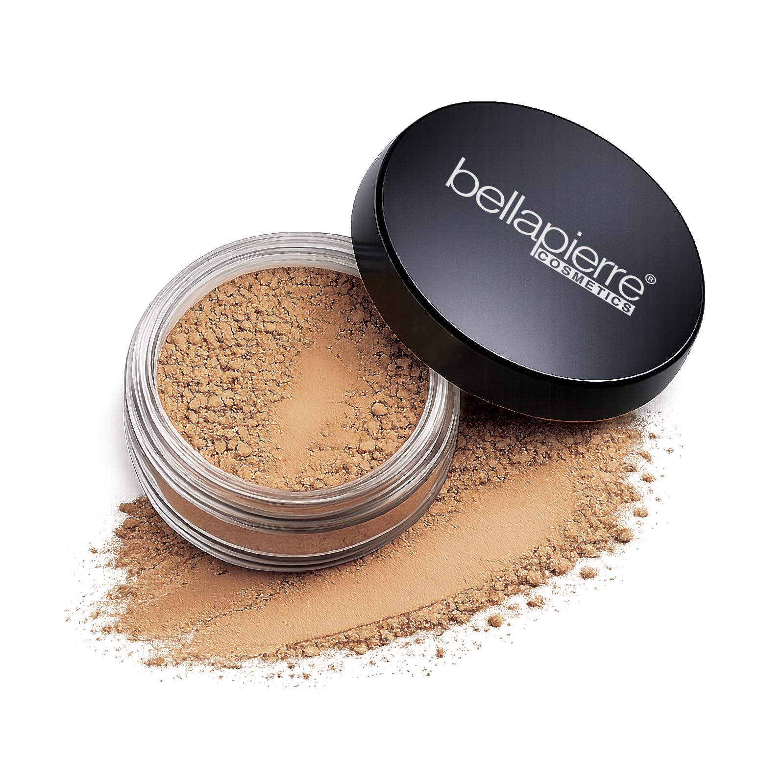 Bellapierre Loose Mineral Foundation SPF 15 – Pure Powder Base, Full Coverage Mineral Makeup, Matte Finishing & Setting, Lightweight, Talc-Free & Paraben-Free – 0.32 oz - Brown Sugar — image 1