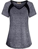 Men's Curved Hem Henley - Short Sleeves In Black Cotton Jersey | Batch