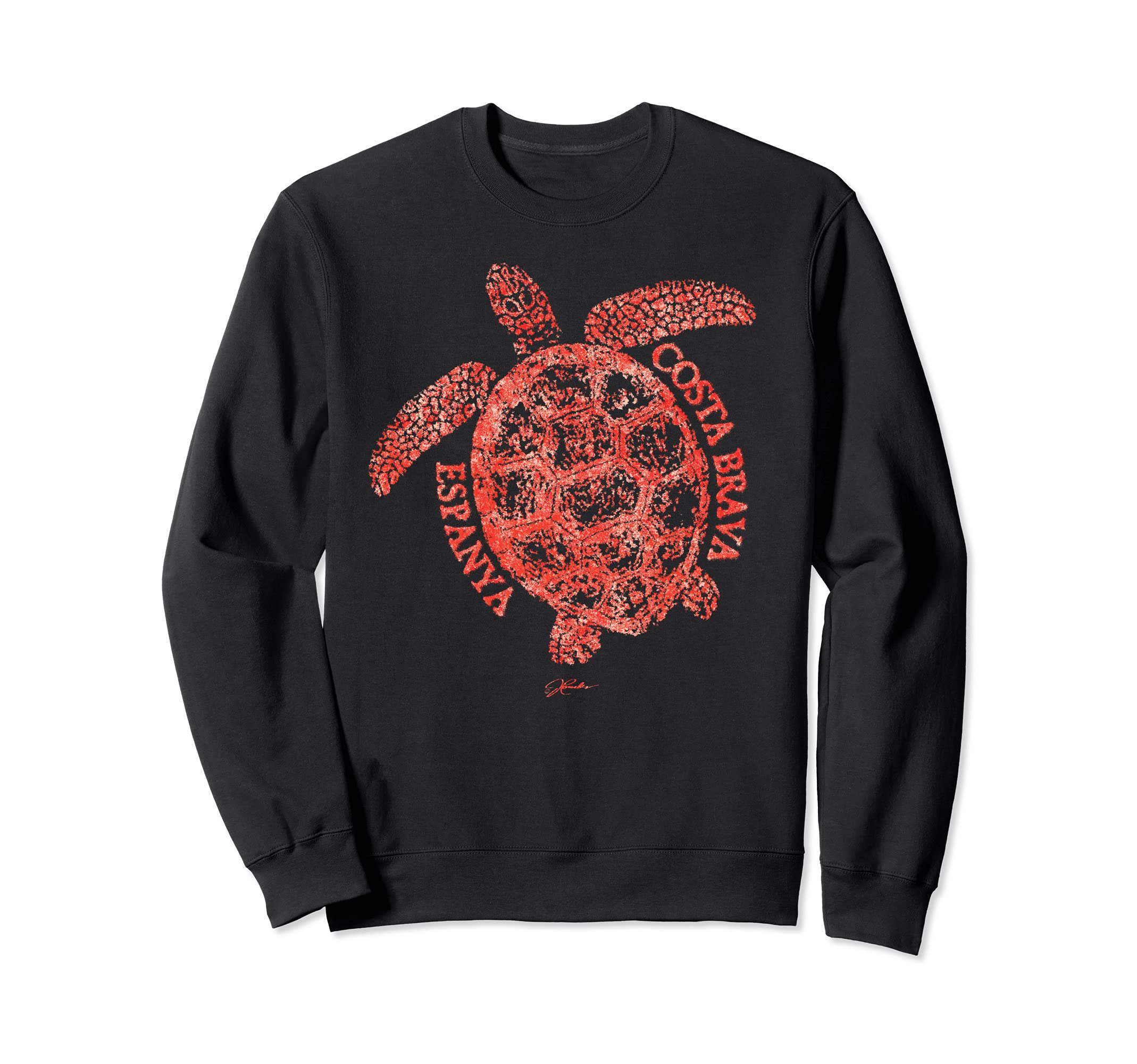 JCombs: Costa Brava, Catalonia, Spain, Sea Turtle Sweatshirt