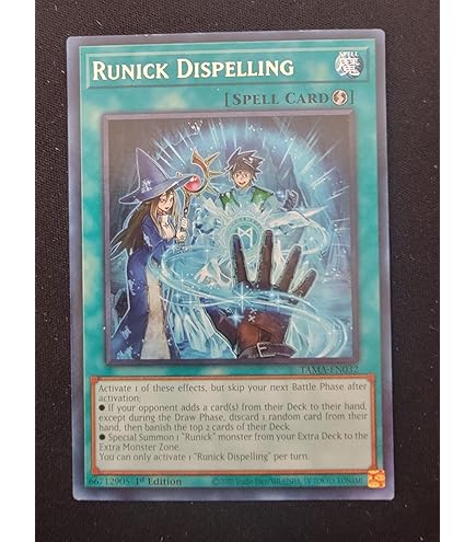 Runick Tip  Prismatic Secret Rare Yugioh Card (MP23-EN241)  Near Mint!