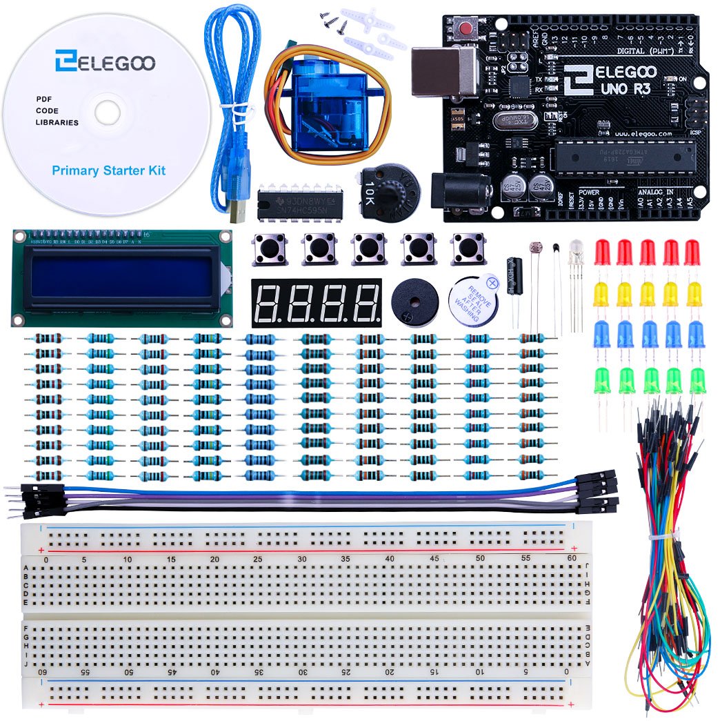 Buy Elegoo EL-KIT-005 UNO Project Upgraded Basic Starter Kit with ...