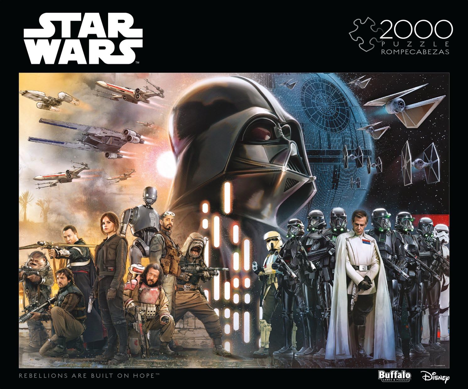 Star Wars Rebellions Are Built On Hope Rogue One 00 Piece Jigsaw Puzzle Toys Games Puzzles Semo Es