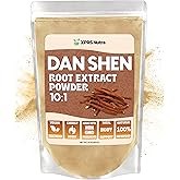 XPRS Nutra Dan Shen Root Extract Powder 10:1- Premium Dan Shen (Red Sage) Concentrated Powder - Vegan Friendly Danshen (16 oz)