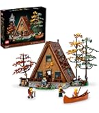 Amazon.com: LEGO Ideas A-Frame Cabin 21338 Collectible Display Set 