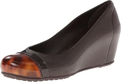 crocs cap toe wedge