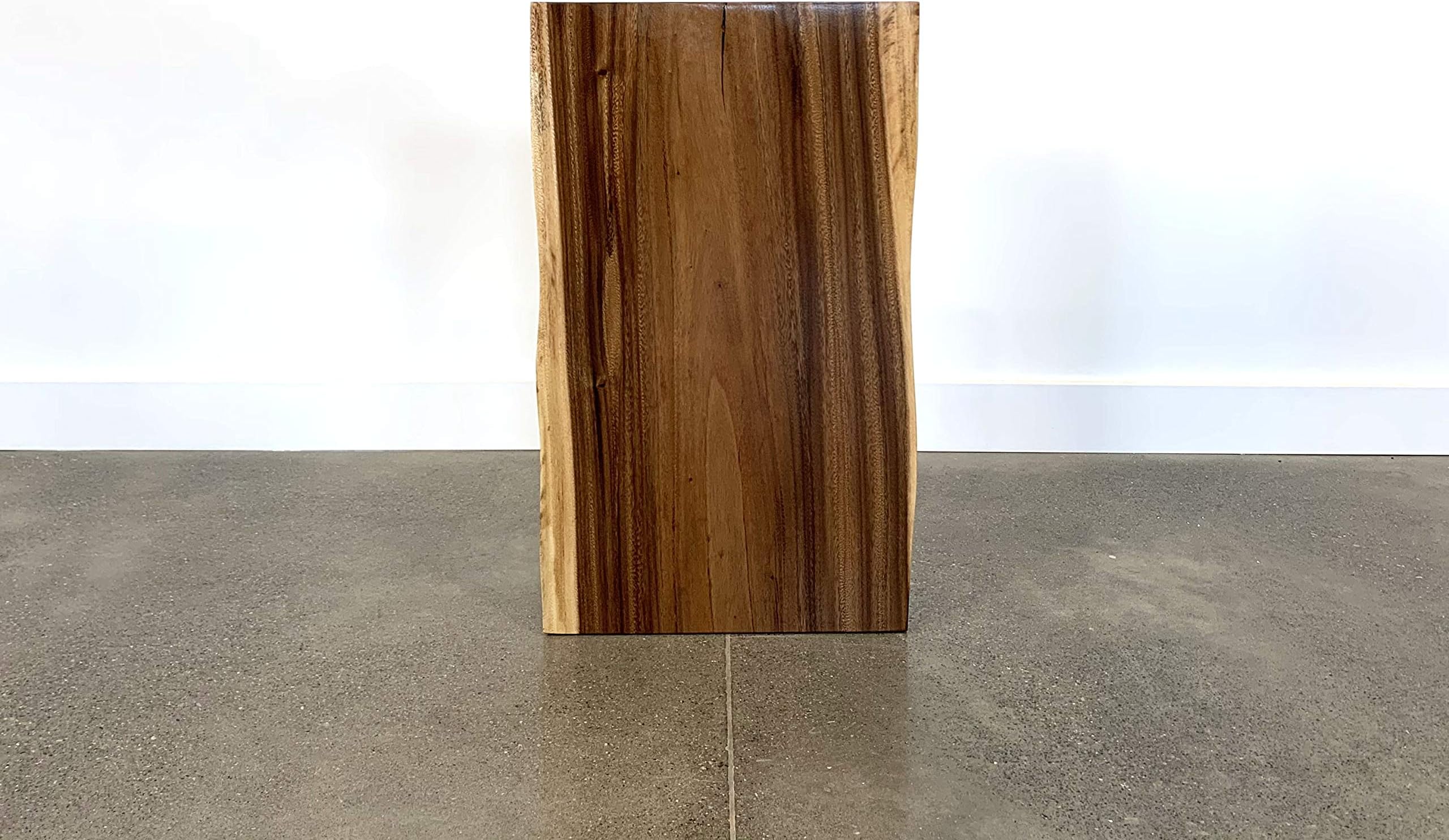 Live Edge South American Walnut Slab - Natural Raw Edge - Fully Finished - DIY Coffee Table, Desk, Countertop (30x18x1.5)