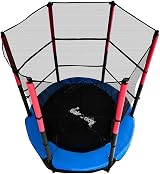 WestWood Galactica New Mini Trampoline 4.5ft with Safety Net Blue view 9