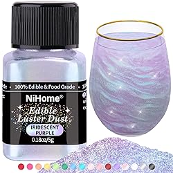 NiHome Edible Food-Grade Glimmer Powder Glitter