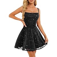 Amazon.com: CIDER Sequin Cocktail Dress Homecoming Dresses for Women Ruched  Glitter Mini Dress Sparkly Party Dresses: Blue, XS : Clothing, Shoes &  Jewelry