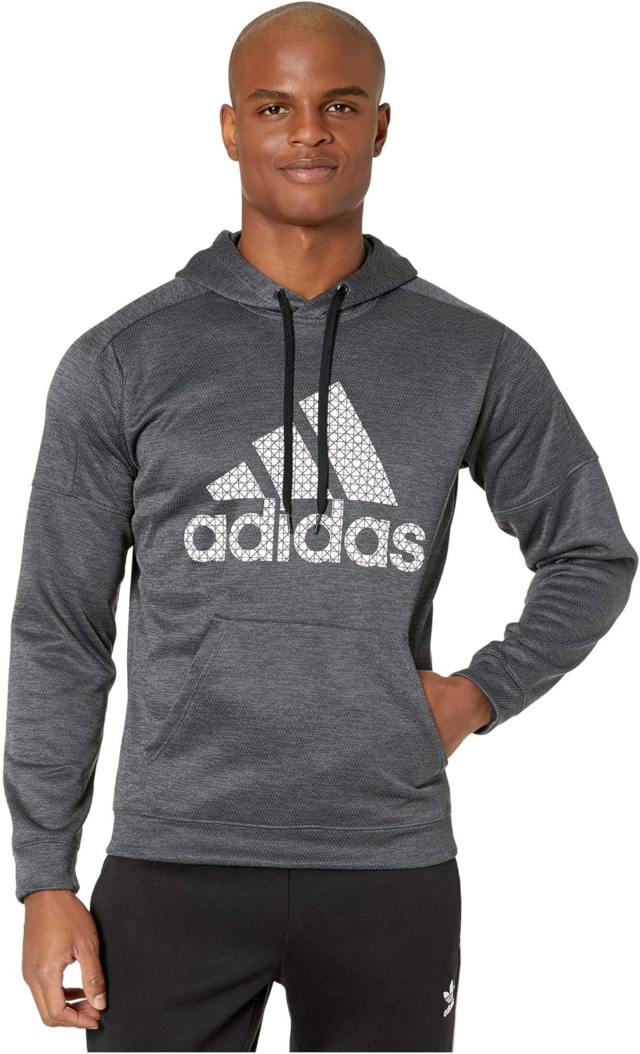 adidas men's team issue badge of sport hoodie
