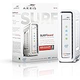 ARRIS SURFboard SB6190 32x8 DOCSIS 3.0 Cable Modem - Retail Packaging - White