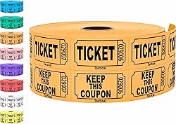 1000 Tacticai Raffle Tickets, Orange