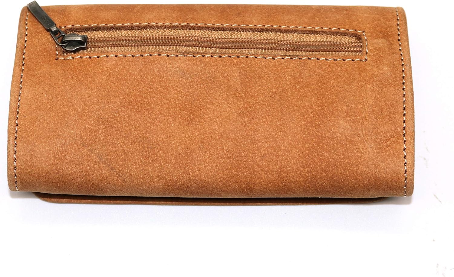 Pure Leather Tobacco Pouch Hold up to 50 Gram Bag (Tan) - Image 3