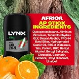 Lynx Africa Anti-perspirant Deodorant Stick 50ml 48 Hour Odour Sweat Protection view 6