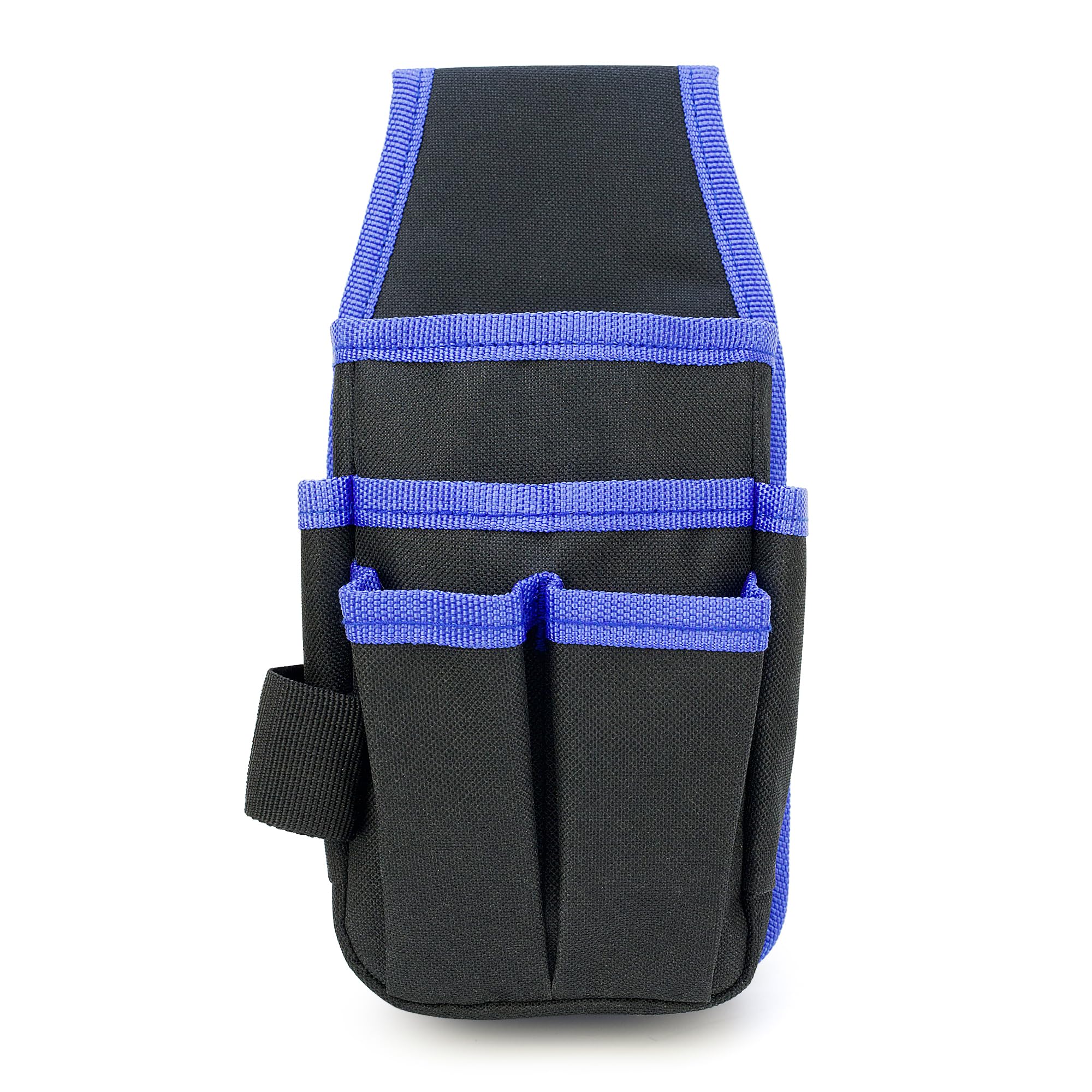 Umaki Small Canvas Tool Pouch Utility Tool Belt with Adjustable Belt for Electricians, Carpenters, and Mechanics, 6-Pocket Sturdy Tool Organizer Waist Tool Bags with Handy Hanging Loop, 13 * 26cm
