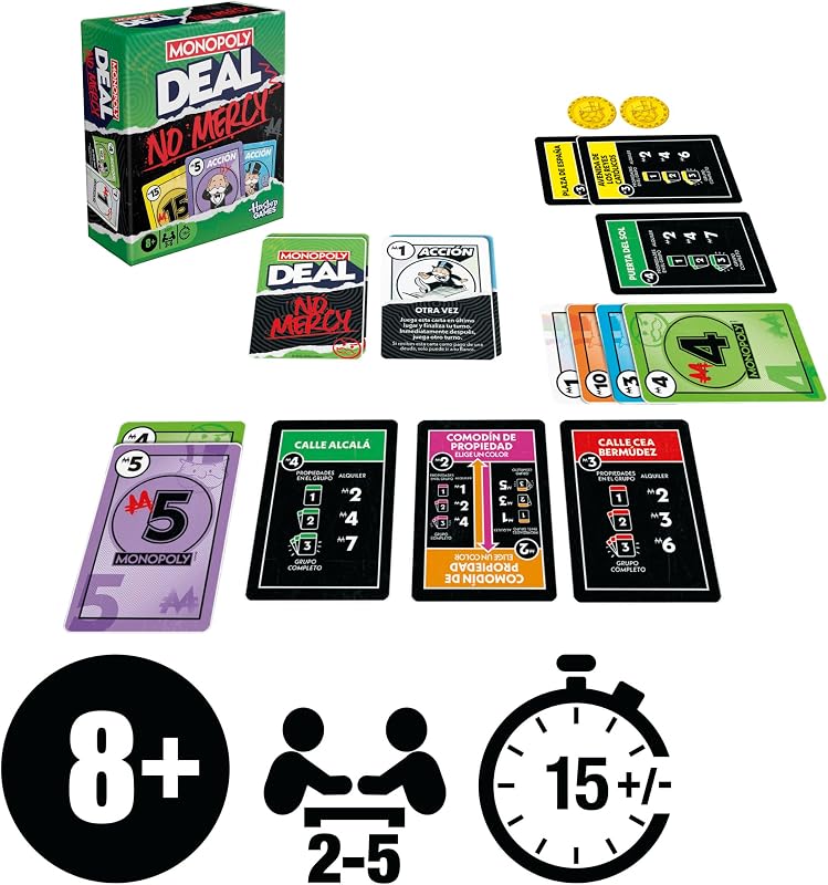 MONOPOLY Deal NO Mercy - ES