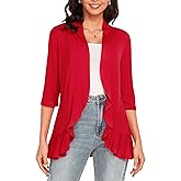 Argstar Women's 3/4 Sleeve Cardigan (S-3XL)