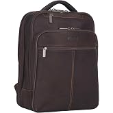 Kenneth Cole REACTION Colombian Leather 16" Manhattan Slim Laptop Travel Backpack