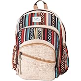 Natural Hemp Backpack, Handmade & Eco-friendly, Unique Design Nepalese Backpack for Every Occasion.