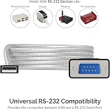 SABRENT USB to RS232 DB9 Cable SBT-USC6K PL-2303 Chipset view 3