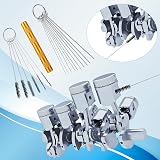 DIVINA VITAE Carburetor Cleaning Kit 13 Wires 6 Nylon Brushes 10 Needles 1 Pick view 2