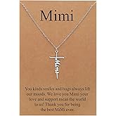 Lcherry Birthday Gifts for Grandma Mom Daughter Teacher Cross Necklace for Women Christian Necklaces Religious Gifts Jewelry for Women Mother's Day
