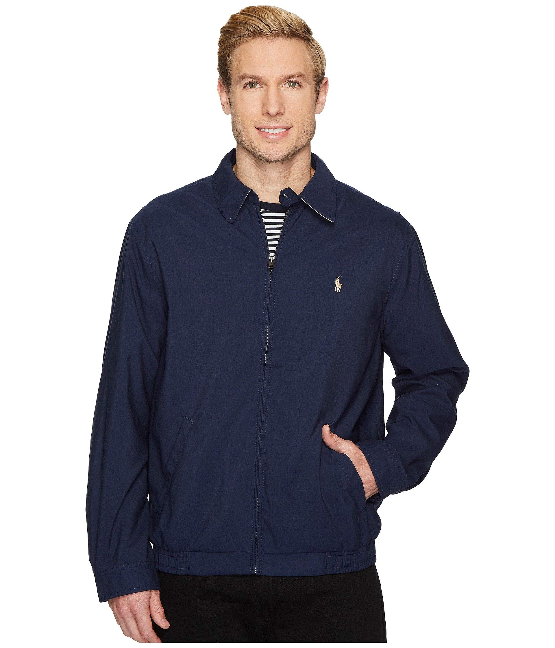 Ralph Lauren POLO by Ralph Lauren Swing Top Sports Jacket Men's S polyester blue type Vintage Second Hand
