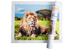 Pink Picasso Kits Violet Van Gogh Paint by Number for Adults | DIY 16x20 Wall Art Color by Numbers Canvas for Adults & Teens | As Seen On Shark Tank & Oprah's Favorite Thing (Sovereign Savannah)