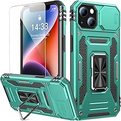 Goodon for iPhone 15 Case with Sliding Camera Cover