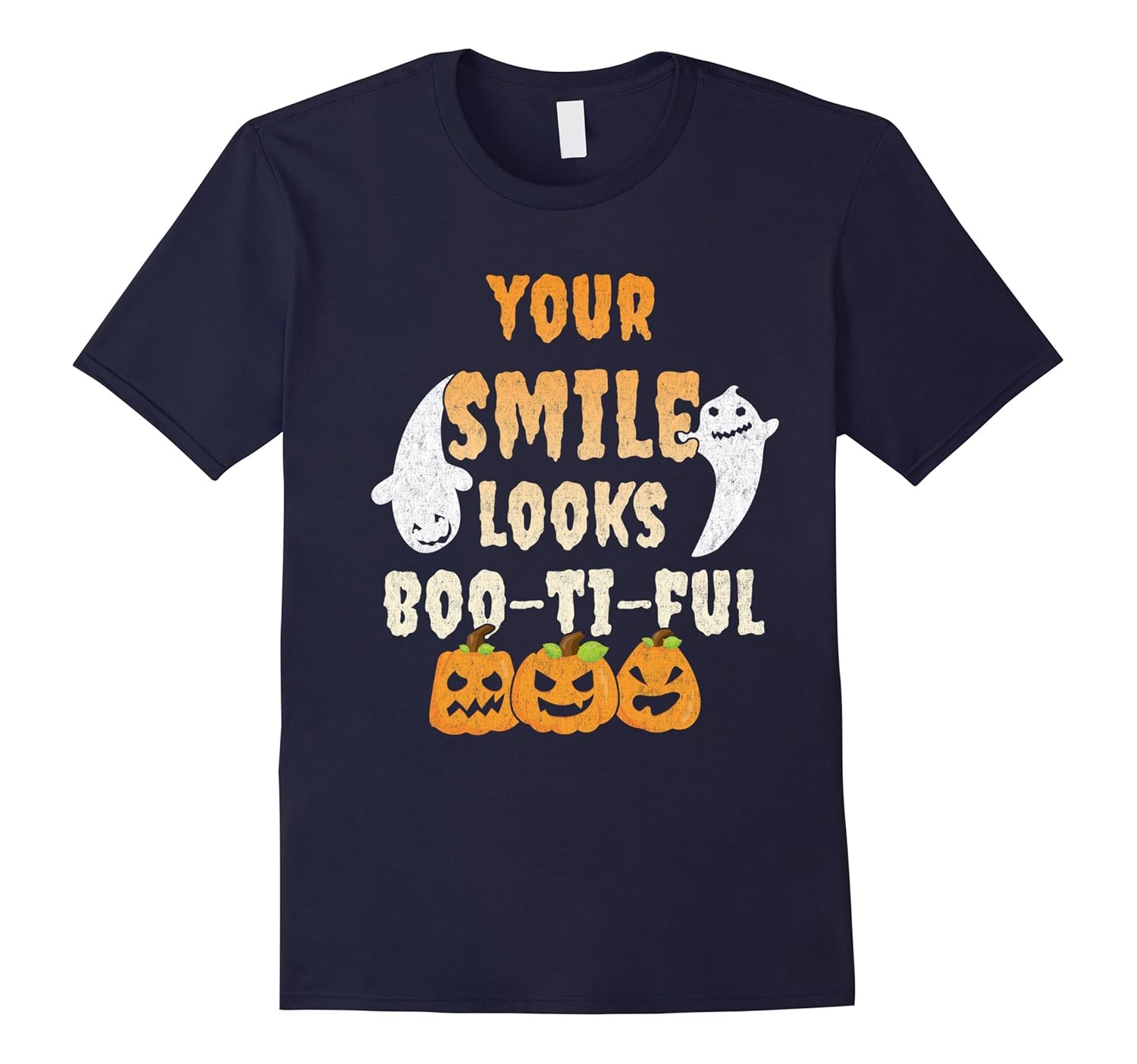 Your Smile Looks Boo-Ti-Ful Dental Hygienist T-Shirt-FL