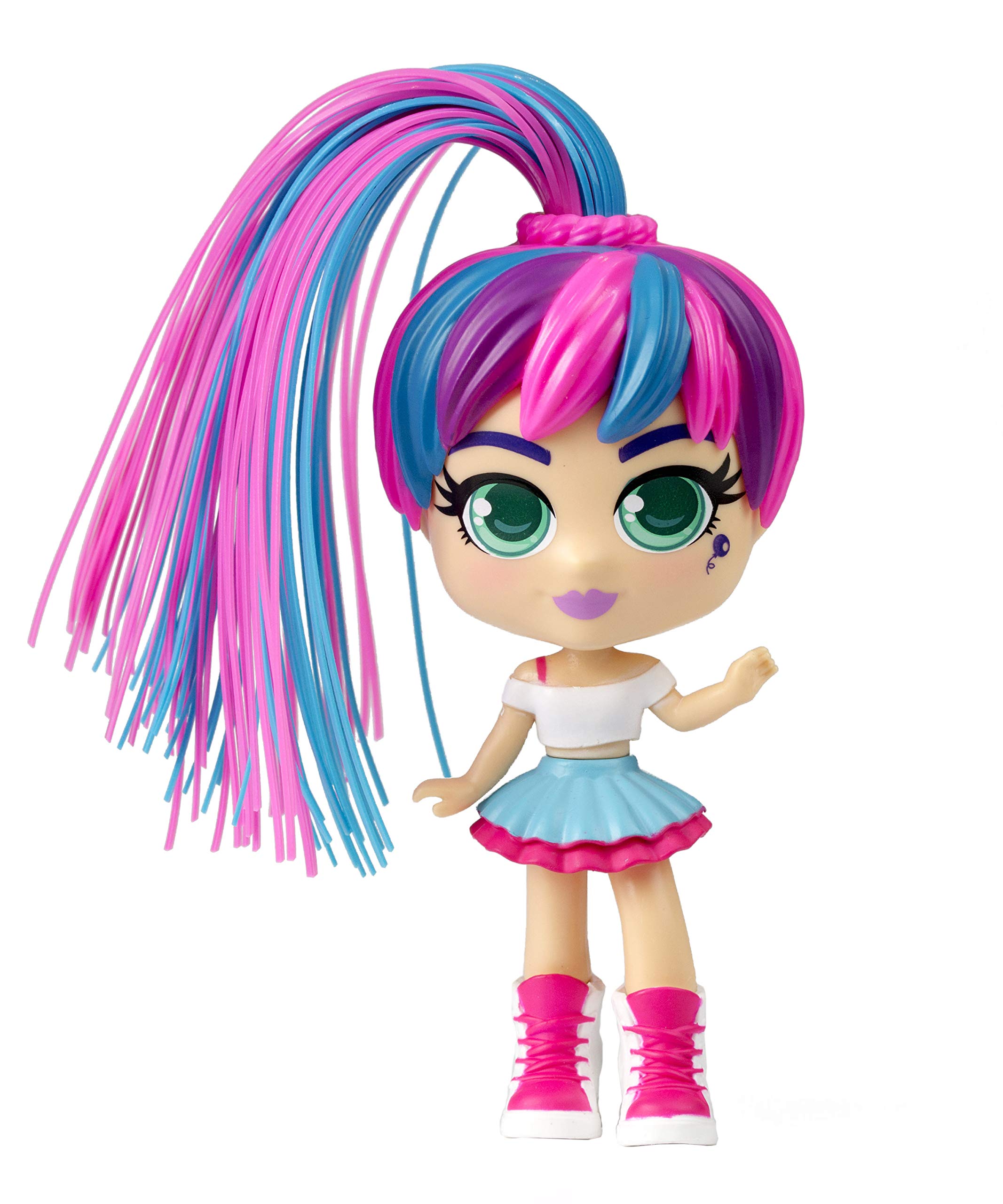 CurliGirls - Collectible Dolls - Bayli Doll - Magic Hair for Endless Hairstyles - Girl Toy Gift - Accessories Included - Doll 15cm