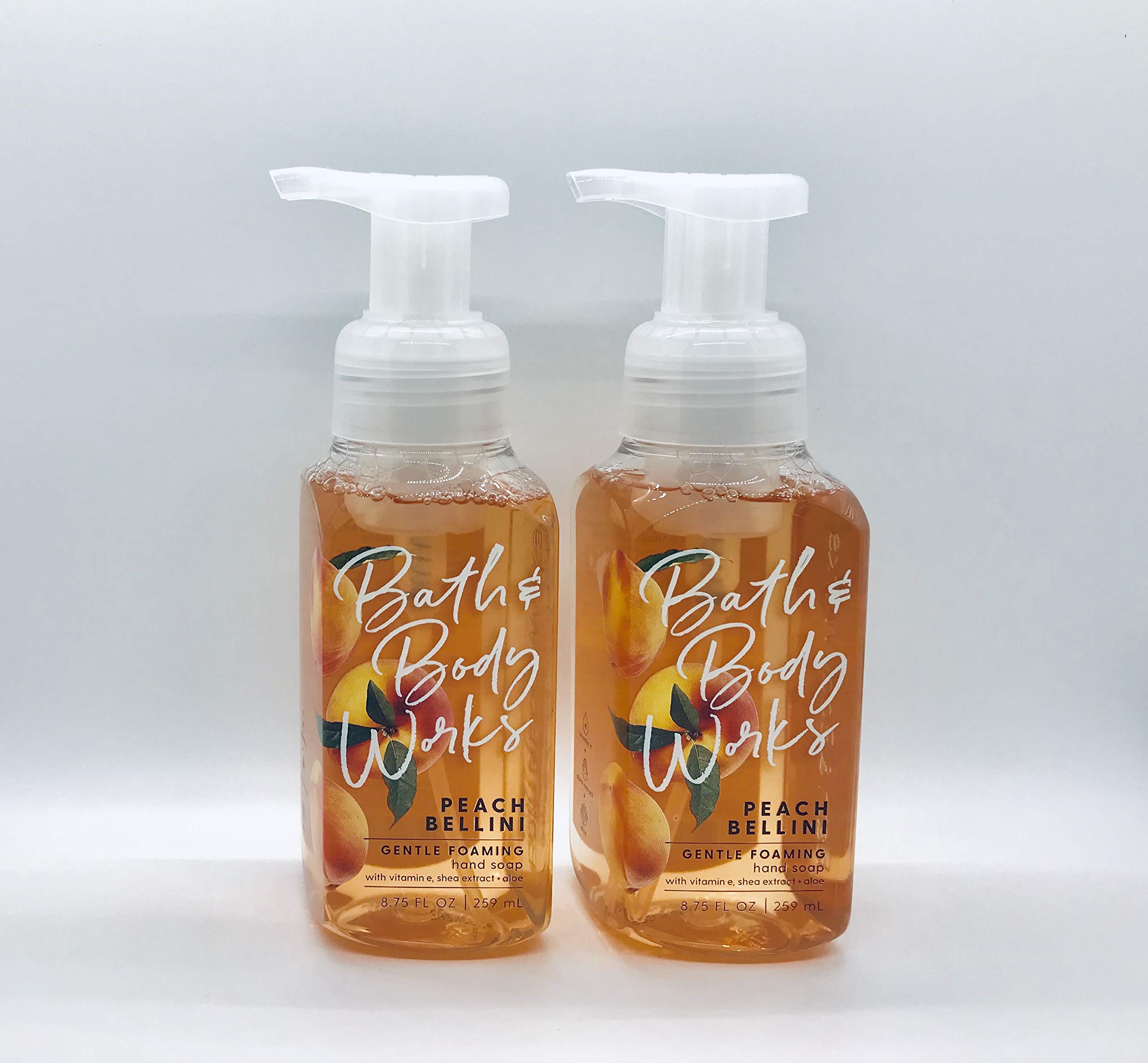 Bath&Body Works Gentle Foaming Hand Soap Peach Bellini, 8.75 Ounce