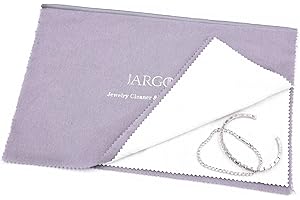 JARGOD Jewelry Polishing Cloth Jewelry Cleaning Cloth Silver Cleaning Cloth Made with Cotton 11" X 14" inches for Cleaning Gold, Silver and Platinum Jewelry. (Pack of 1)