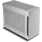 Lian Li A4-H2OA5 Mini-ITX Case-SFX Layout-PCIe 5.0 Riser-Silver-A4H2OA5 | Triple-Slot Mount GPU, Aluminum Exterior &amp; SPCC Steel Interior, 240mm AIO, SFX Sandwich Layout, PCIe 5.0
