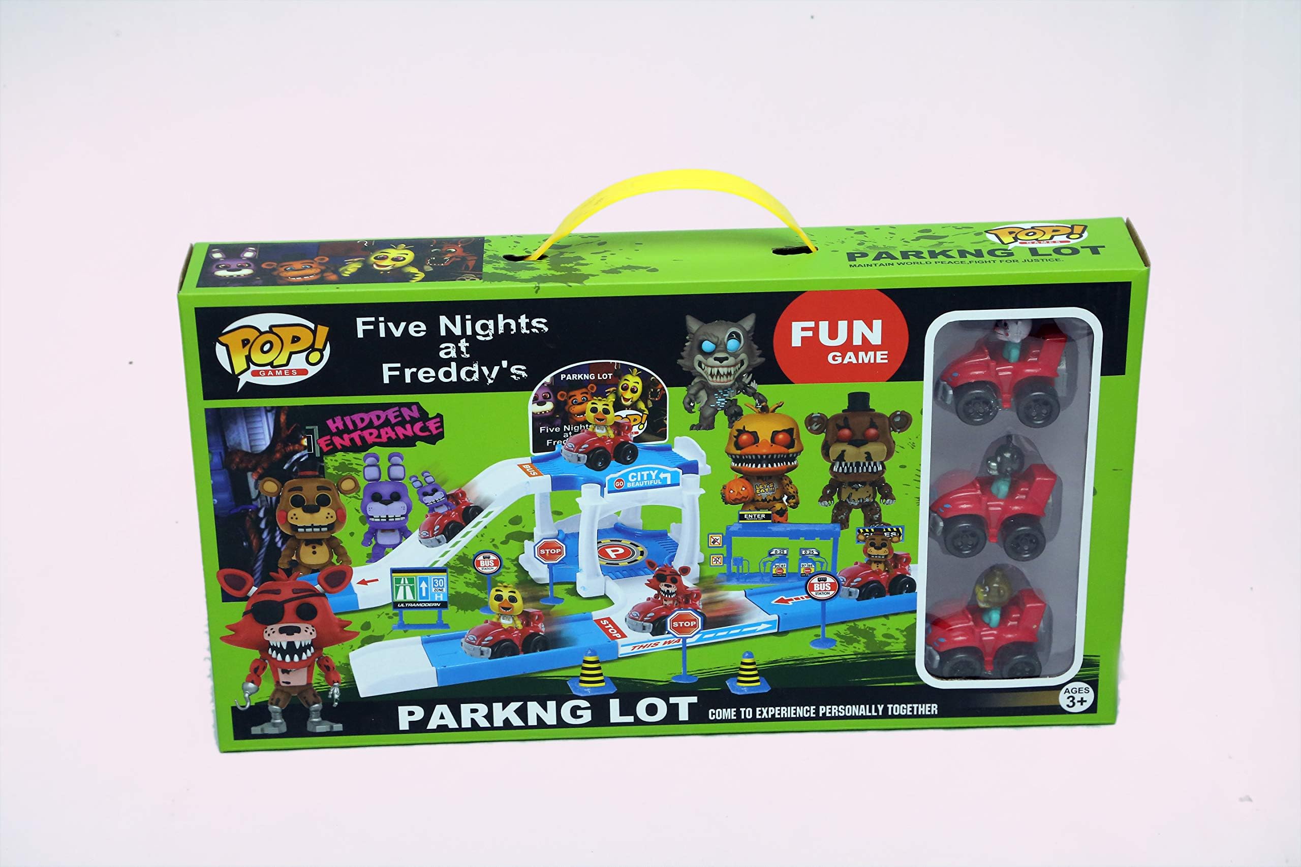 SP Trader Five Night at Freddy's Parking Lot Game for Kids - Green