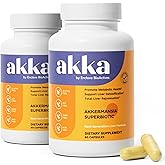 AKKA 2 Pack Premium Liver Cleanse Detox & Repair Superbiotic - Supports Liver Health & Function, Boosts Energy, Digestion & Metabolism with Bioavailable Pasteurized Akkermansia, Non-GMO, Gluten-Free