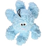 Patchwork Pet Pricklets Puffer Fish Dog Toy - Plush With Removable Spiky Squeaky Ball | Interactive Play For Small Dogs