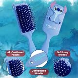 Disney Stitch Detangle Hair Brush for Women Teens Kids Blue Stitch Paddle Brush view 4