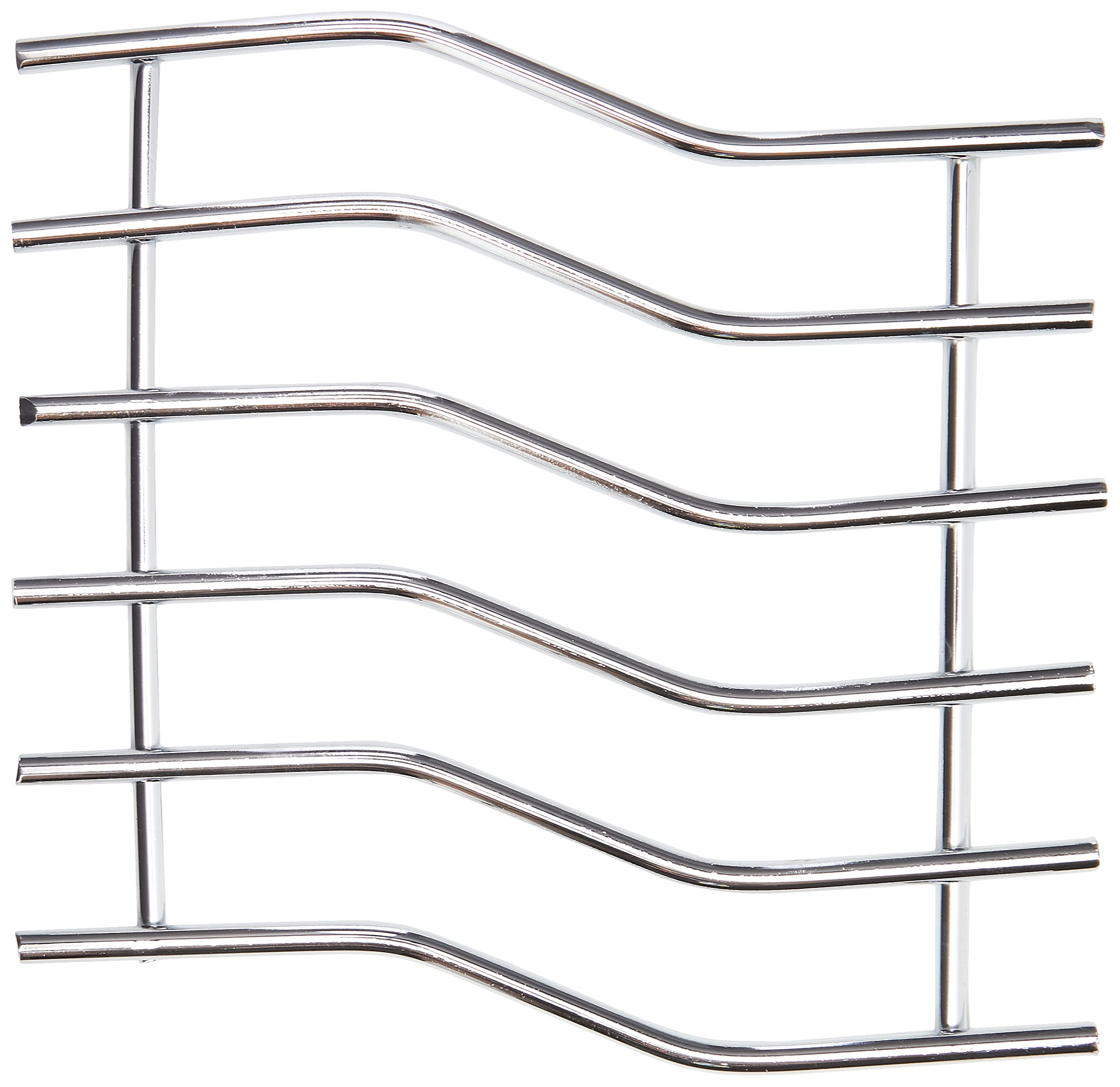 Apollo 6121 20cm Chrome Wave Trivet, Stainless Steel, Silver, 20x1x20