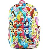 Wondapop Disney Princess 17" Backpack with Laptop Compartment (Princess Pink)