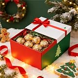 JeeMooTown 500g Christmas Shredded Tissue Paper Red Green Eco Friendly view 5