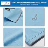 Under Par Men’s Golf Polo Shirts 2 Pack Charcoal Sky XL Breathable UV Moisture view 7