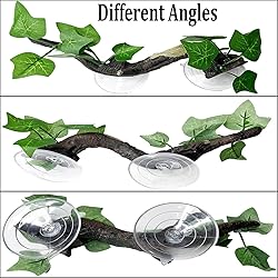 PINVNBY Reptile Corner Branch Resin Climb Tree