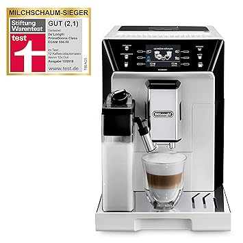 Bean To Cup Machine Delonghi Ecam 556 55 W Primadonna Amazon Co