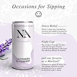 NA Non-Alcoholic Functional Adaptogen Drinks with