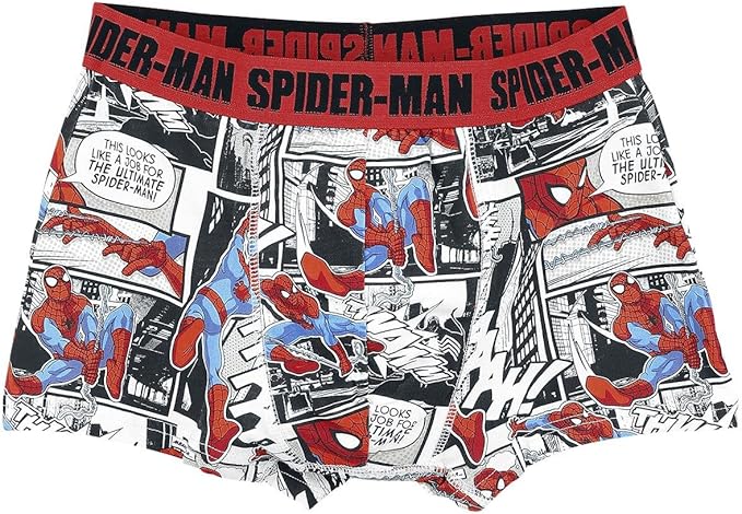 calzoncillos spiderman hombre