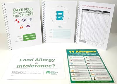 HarmonyDelta SFBB Caterers Food Safety Pack 2026 Manual Diary Records Signs