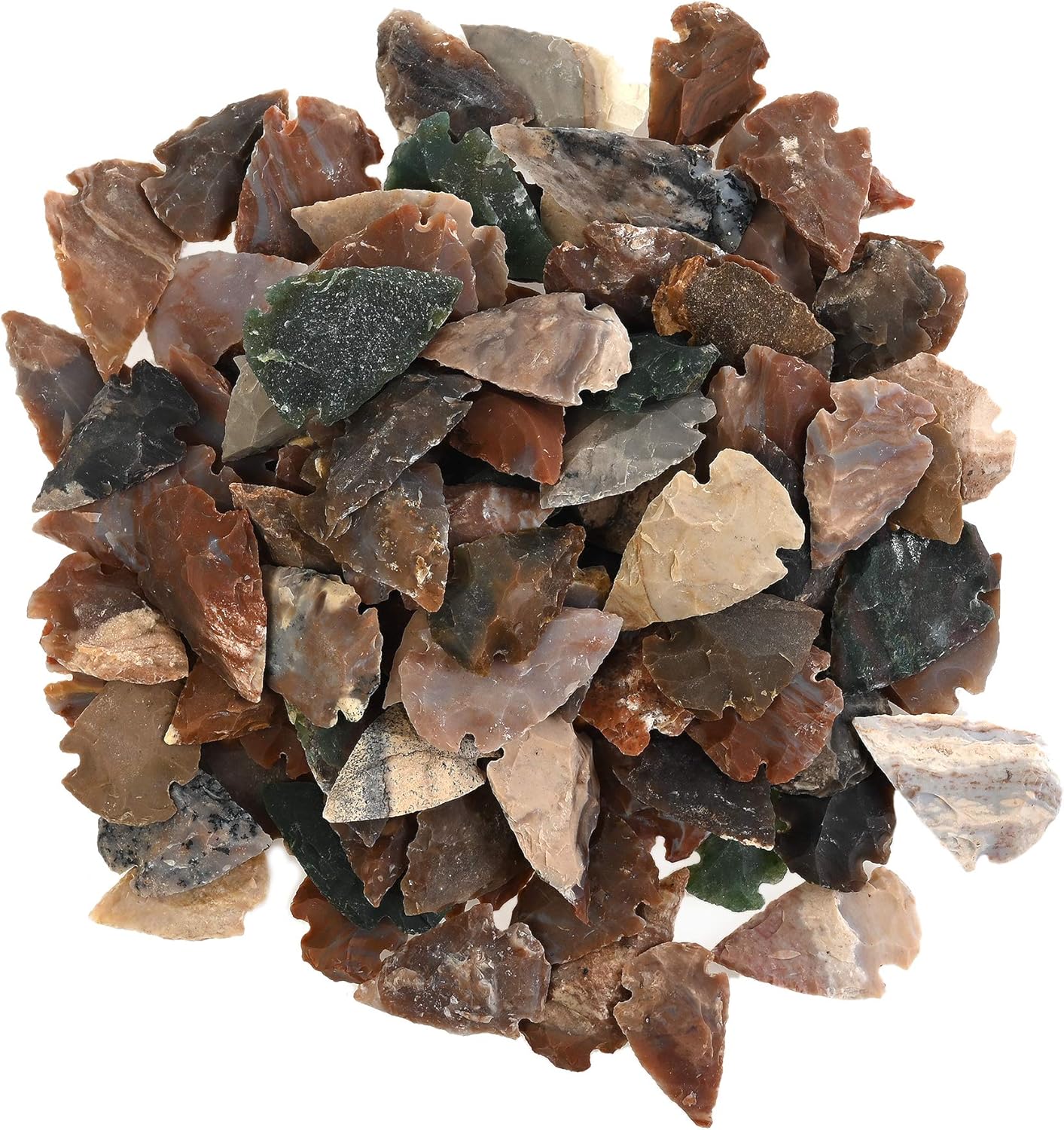 Indoor Fountains & Accessories - General Gemstone Agate Arrowheads, 1/2