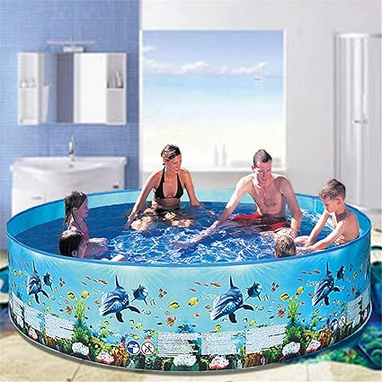 Amazon.com: Piscinas inflables gruesas, piscinas inflables para niños, piscina familiar, centro de natación para niños, adultos, bebés, bebés, al aire libre, jardín, patio trasero: Arte, Manualidades y Costura