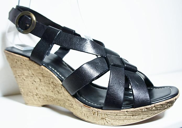 carvela black strappy heels